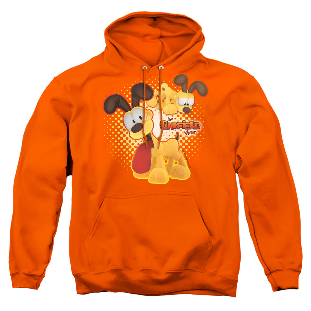 Garfield Odie - Adult Pull-over Hoodie - Orange