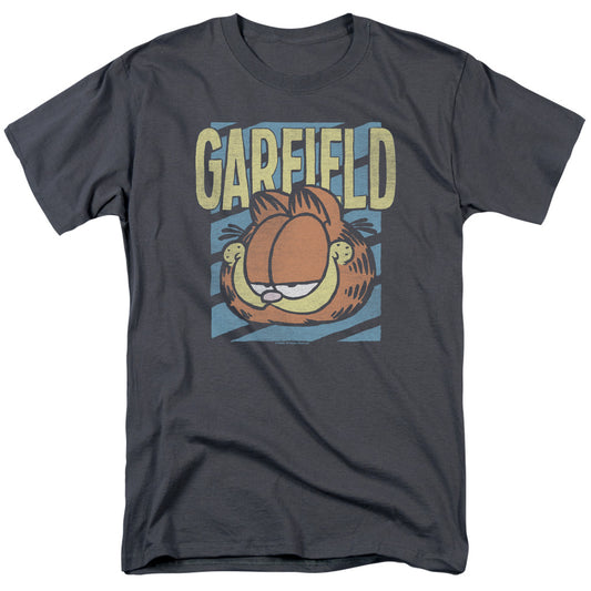 Garfield - Rad Garfield - Short Sleeve Adult 18/1 - Charcoal T-shirt