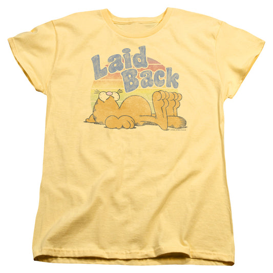 Garfield - Rad Garfield - Short Sleeve Womens Tee - Banana T-shirt