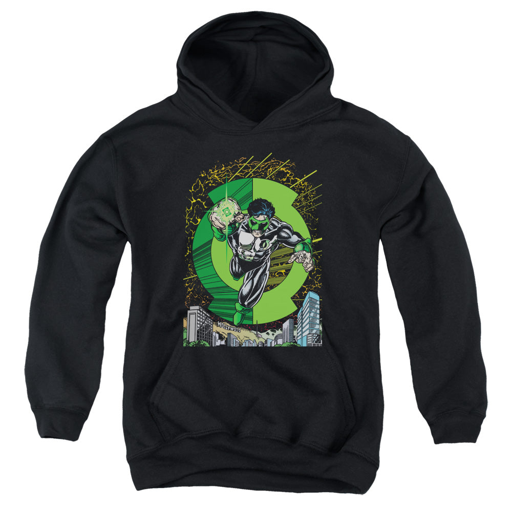 Green Lantern - Gl #51 Cover - Youth Pull-over Hoodie - Black