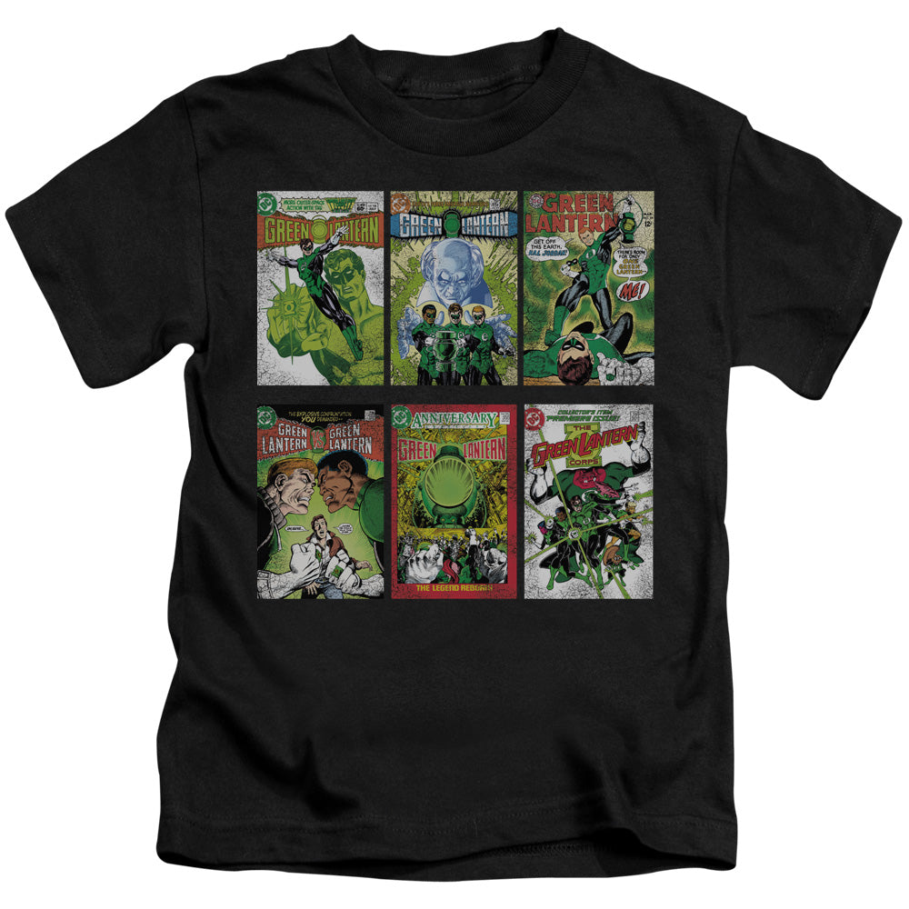 GREEN LANTERN GL COVERS - S/S JUVENILE 18/1 - BLACK - T-Shirt