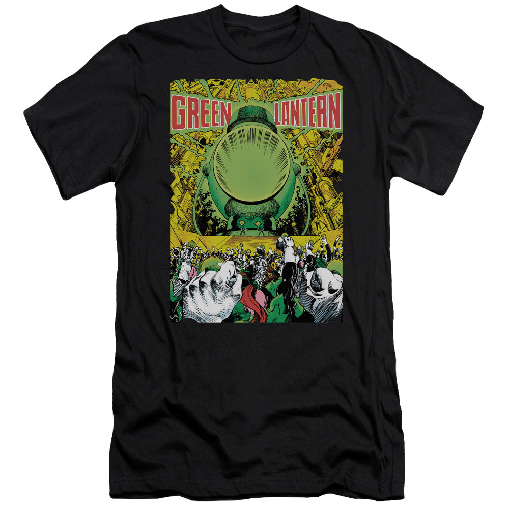 Green Lantern - Gl #200 Cover - Short Sleeve Adult 30/1 - Black T-shirt