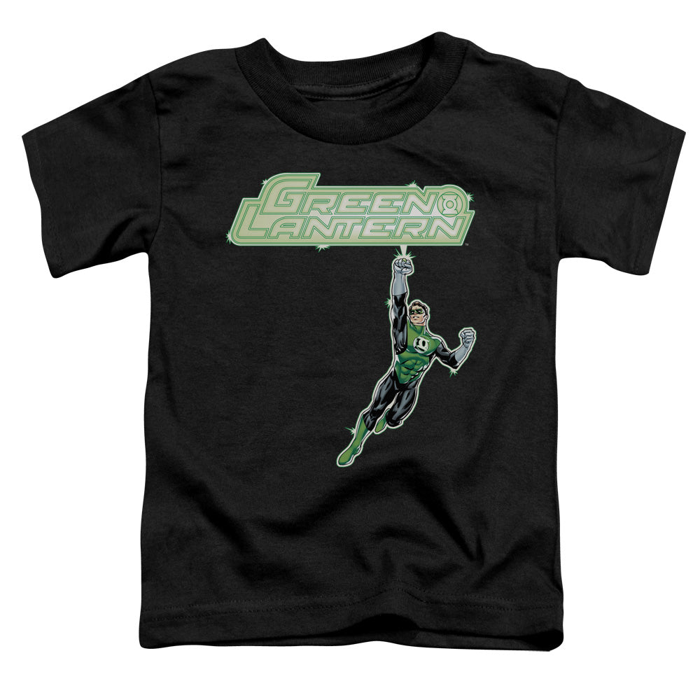 GREEN LANTERN ENERGY CONSTRUCT LOGO - S/S TODDLER TEE - BLACK - T-Shirt