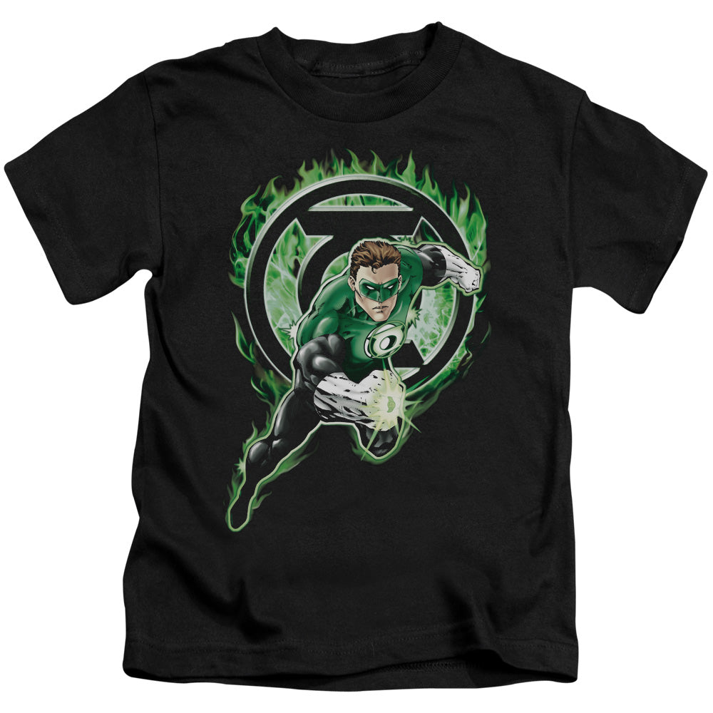 GREEN LANTERN SPACE COP - S/S JUVENILE 18/1 - BLACK - T-Shirt