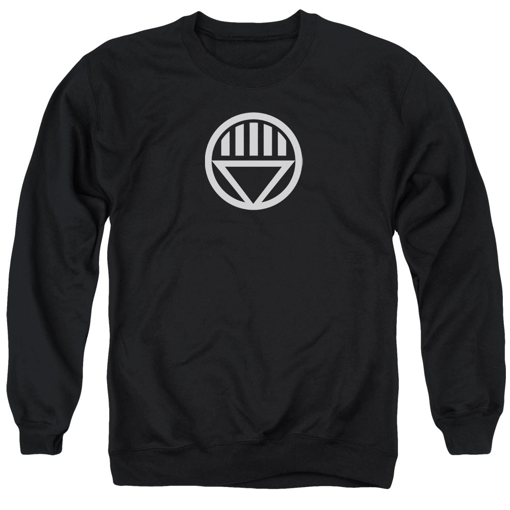 Green Lantern - Black Lantern Logo - Adult Crewneck Sweatshirt - Black