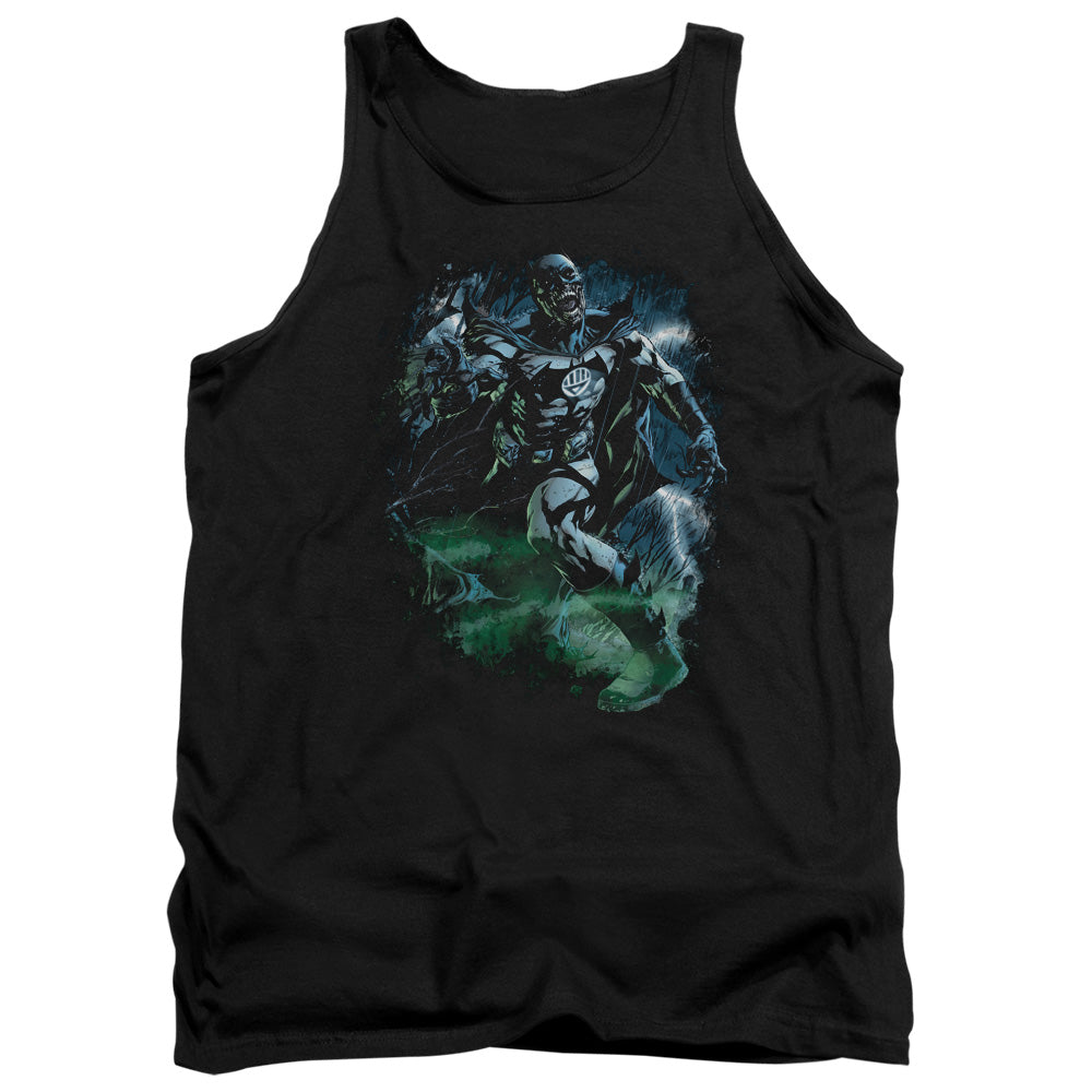 Green Lantern - Black Lantern Batman - Adult Tank - Black