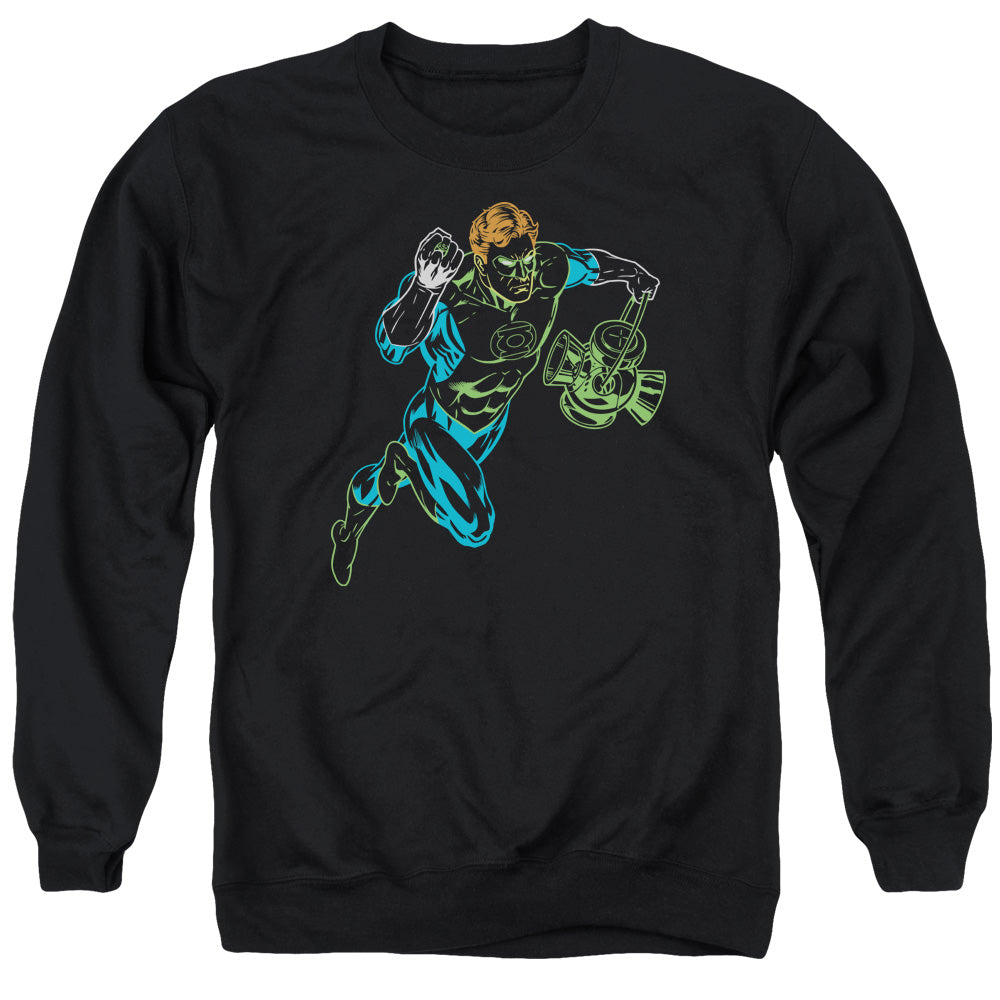 Gl - Neon Lantern - Adult Crewneck Sweatshirt - Black