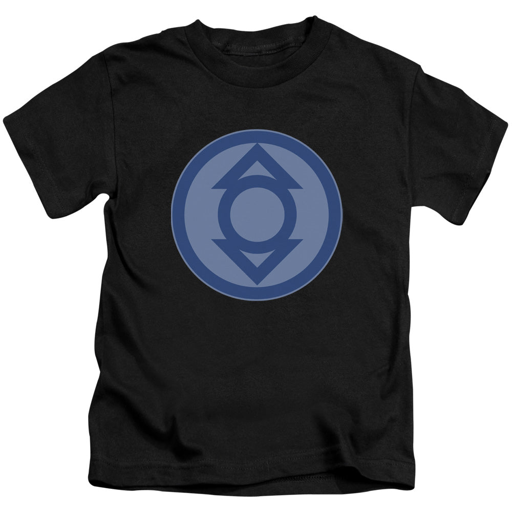 GREEN LANTERN INDIGO SYMBOL - S/S JUVENILE 18/1 - BLACK - T-Shirt