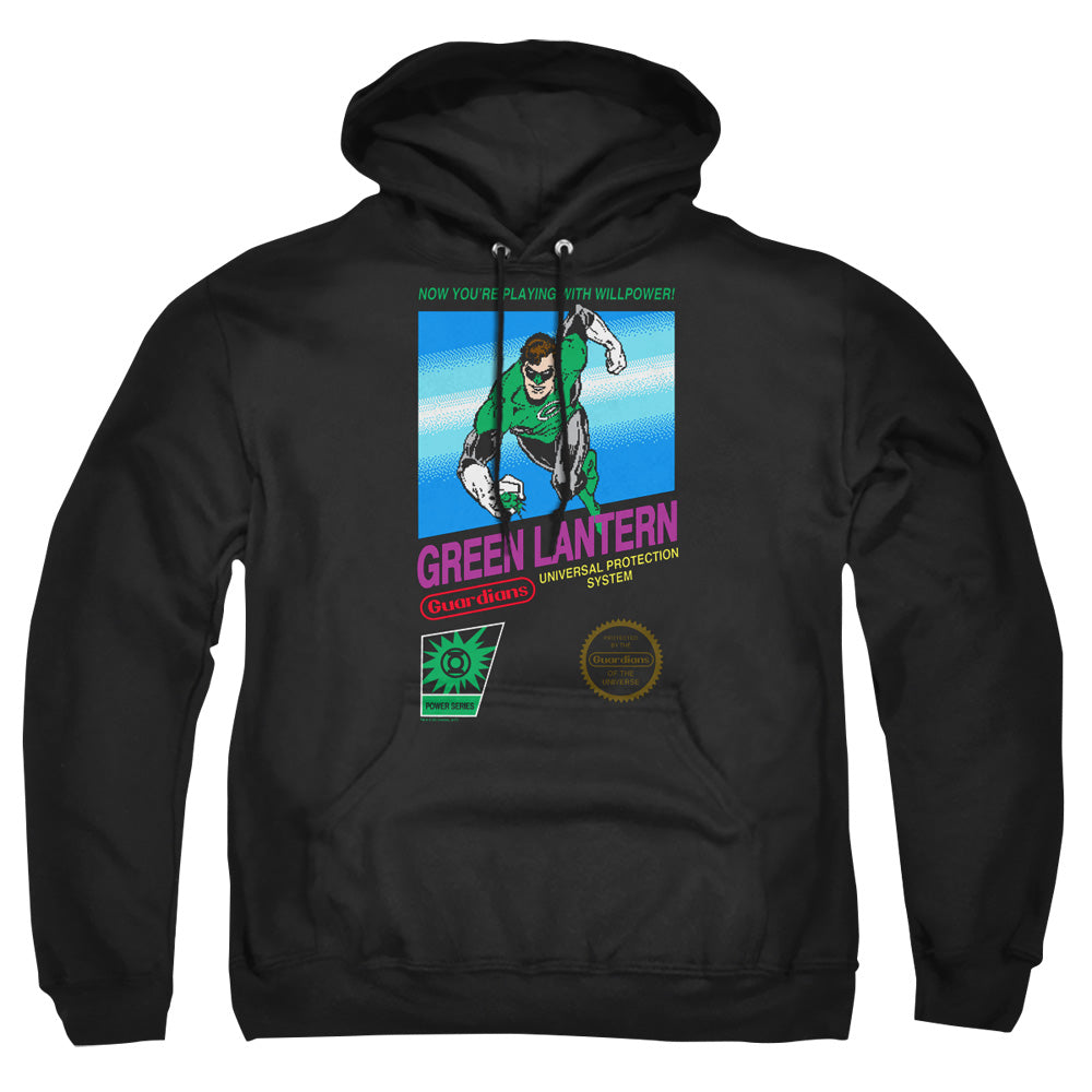 Green Lantern - Box Art - Adult Pull-over Hoodie - Black