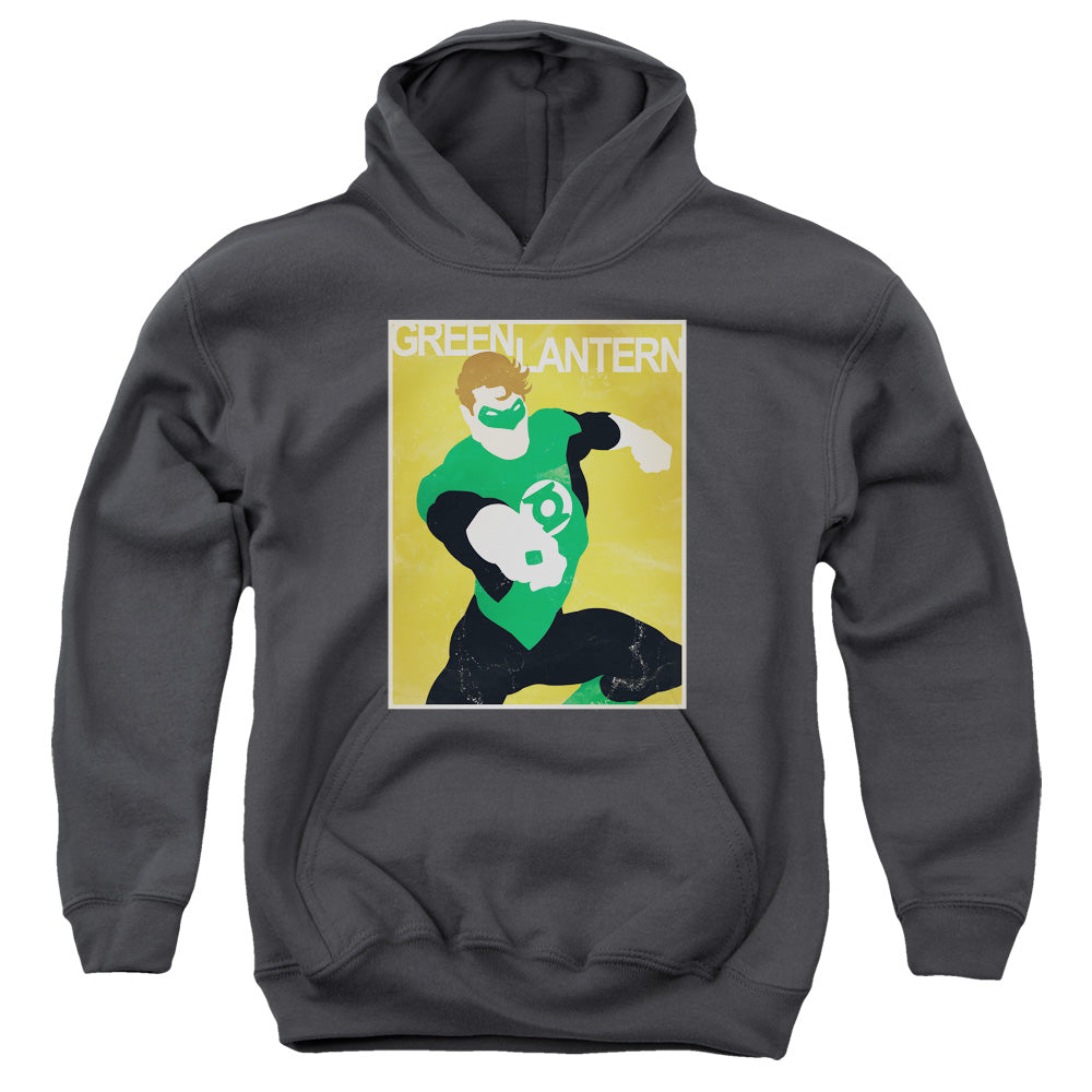 Dc - Simple Gl Poster - Youth Pull-over Hoodie - Charcoal