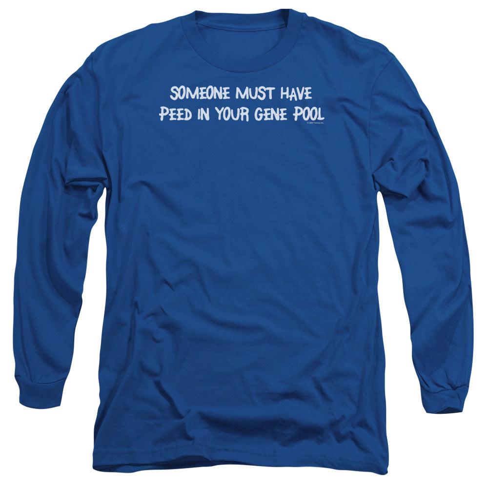 Gene Pool - Long Sleeve Adult 18 - 1 - Royal Blue T-shirt