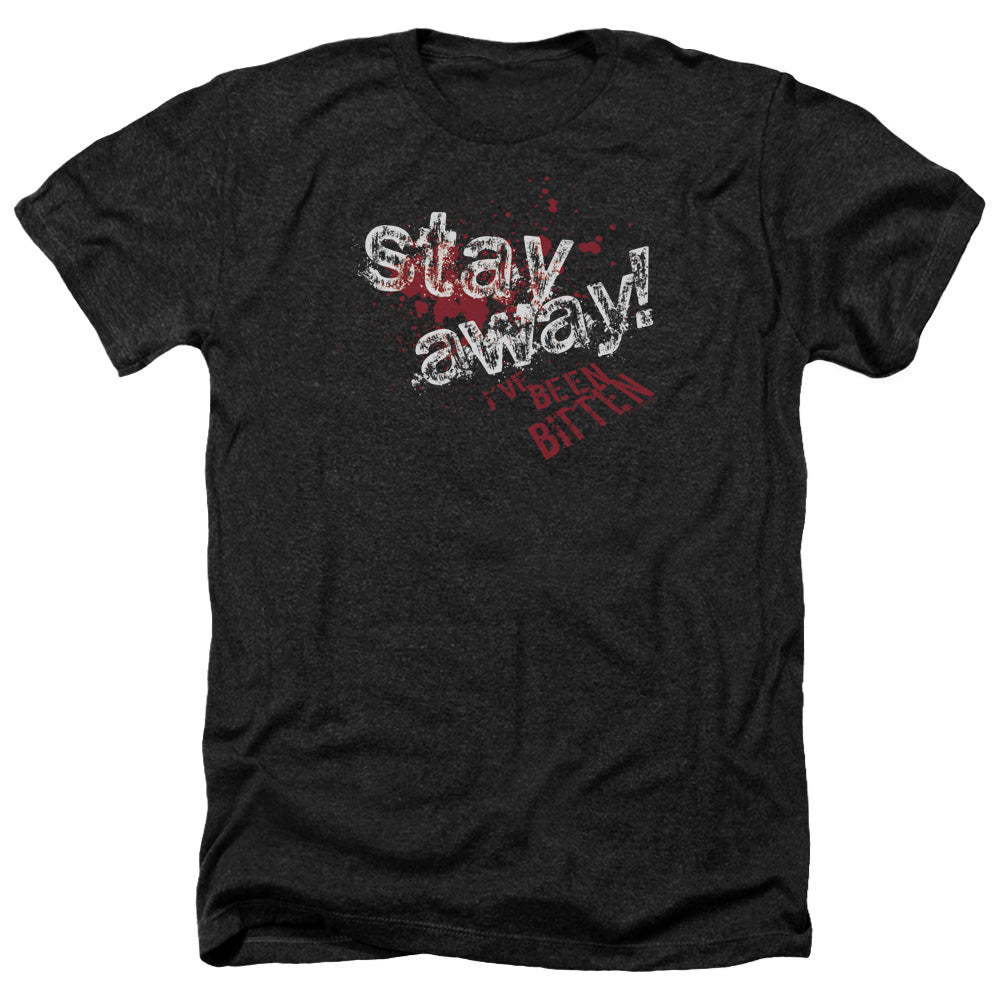 Stay Away - Adult Heather-black