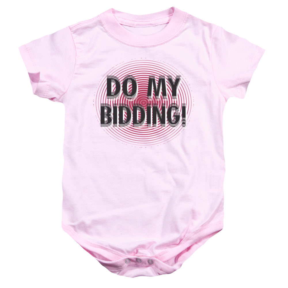 Do My Bidding - Infant Snapsuit - Pink - Sm