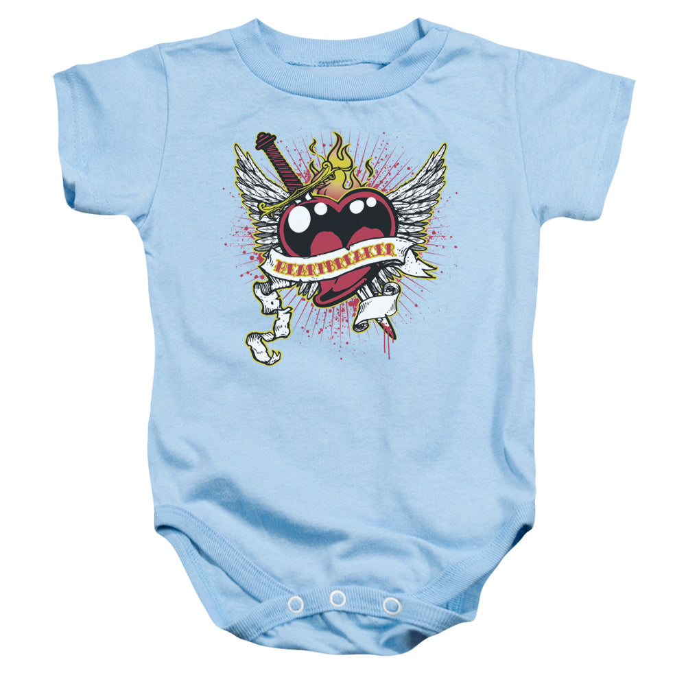 Heartbreaker - Infant Snapsuit - Light Blue