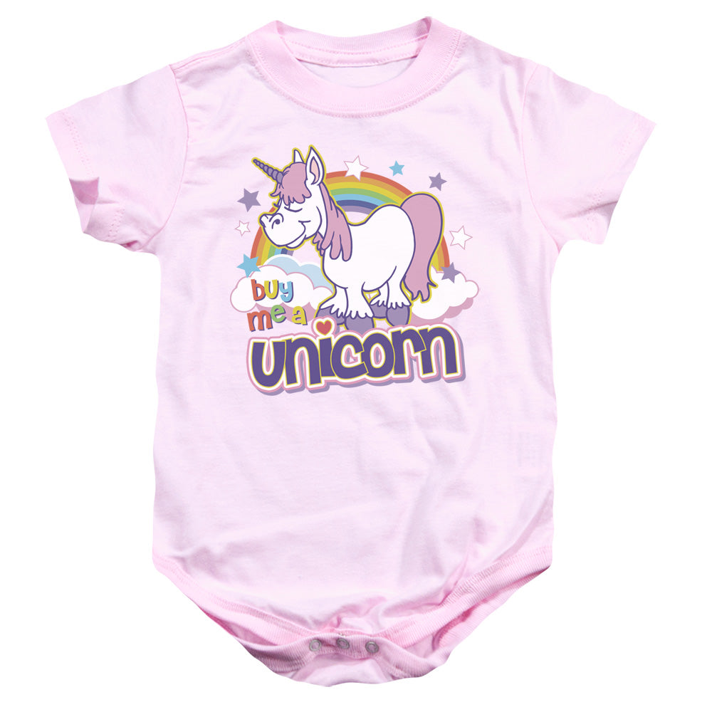 Buy Me A Unicorn - Infant Snapsuit - Pink