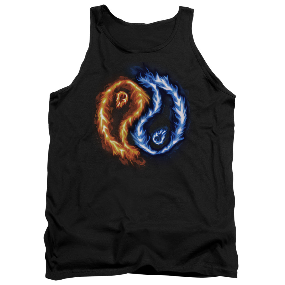 Flame Yang - Adult Tank - Black