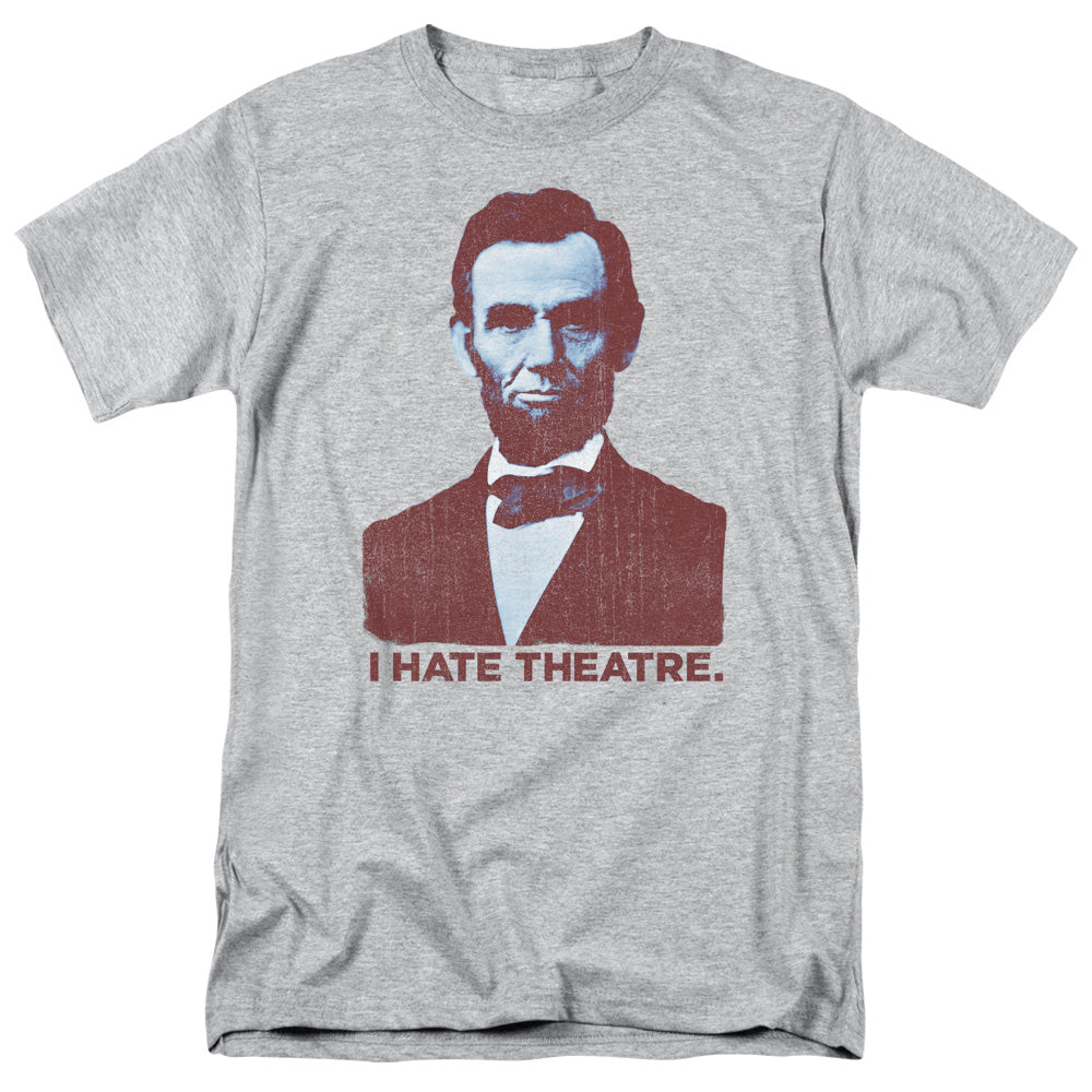 Abe Theatre - Short Sleeve Adult 18 - 1 - Athletic Heather T-shirt