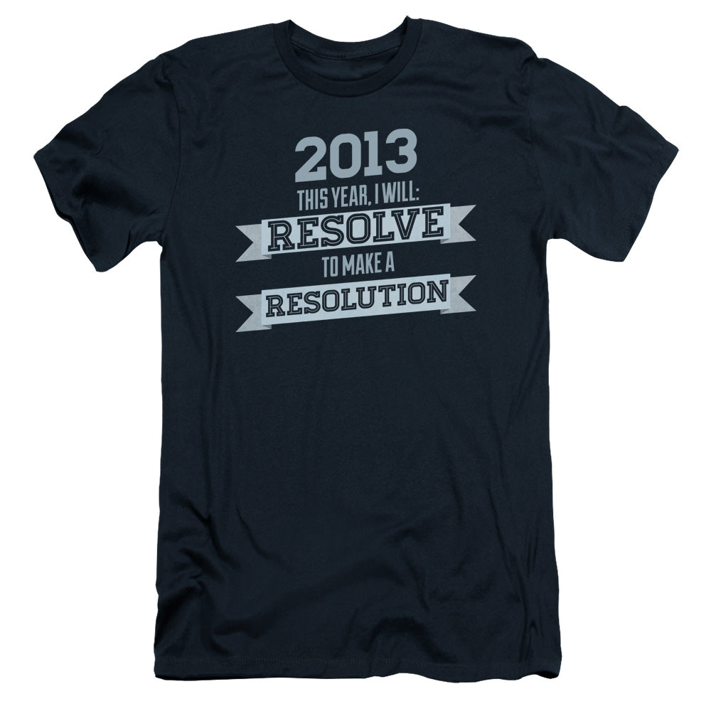 Resolve - Short Sleeve Adult 30 - 1 - Navy T-shirt