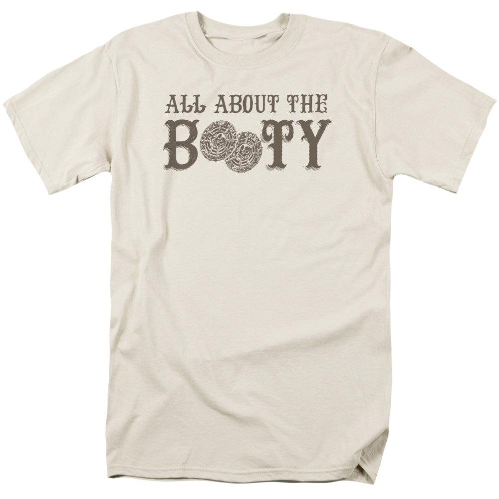 The Booty - Short Sleeve Adult 18 - 1 - Cream T-shirt