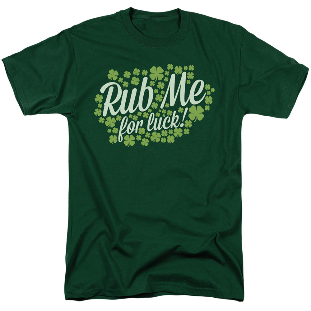 Rub Me - Short Sleeve Adult 18 - 1 - Hunter Green T-shirt