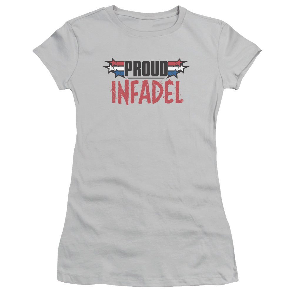 Infadel - Short Sleeve Junior Sheer - Silver T-shirt