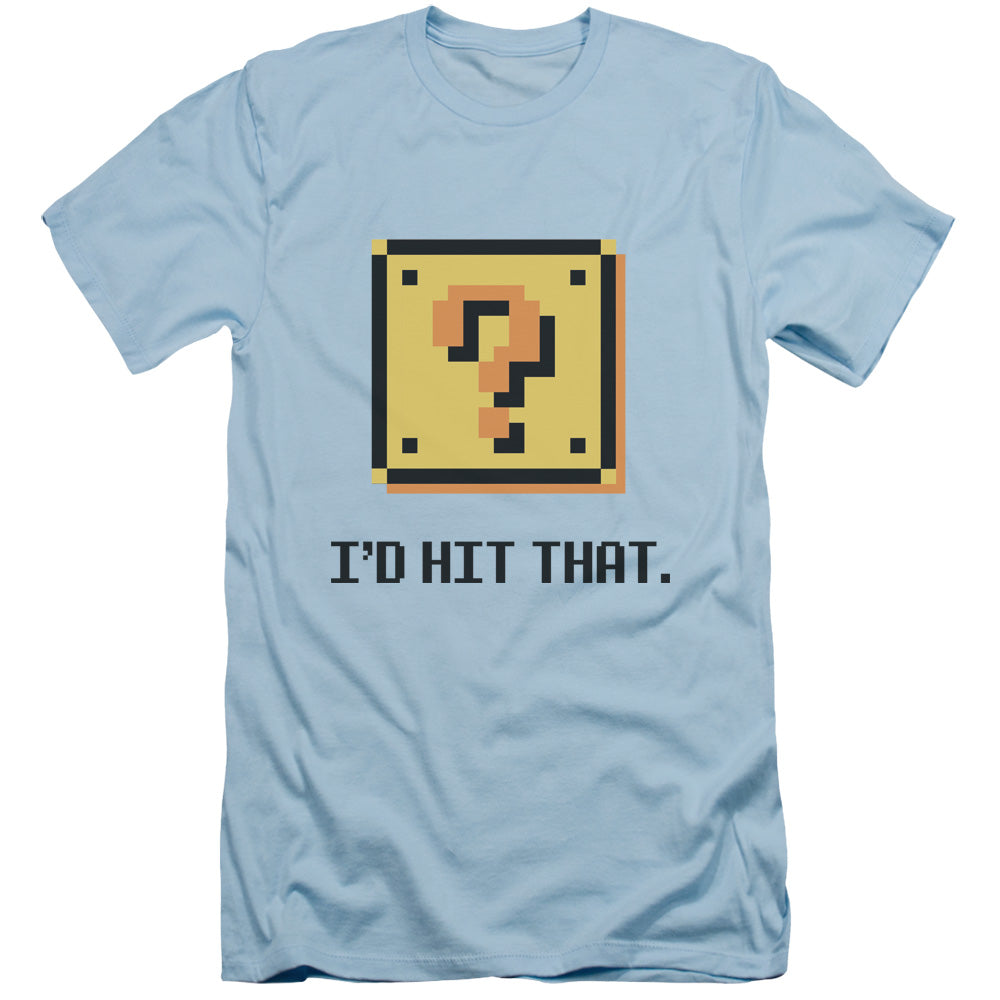 Id Hit That - Short Sleeve Adult 30 - 1 - Light Blue T-shirt