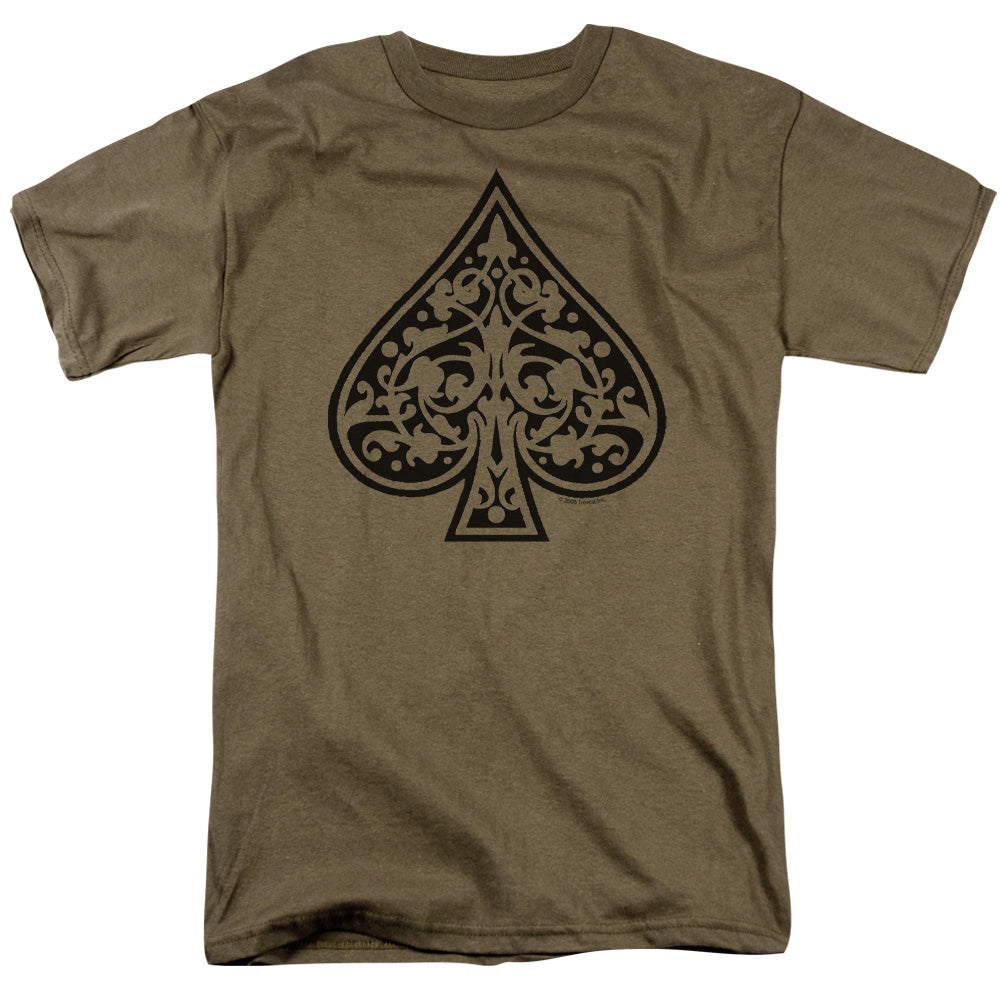 Tribal Spade - Short Sleeve Adult 18 - 1 - Safari Green T-shirt