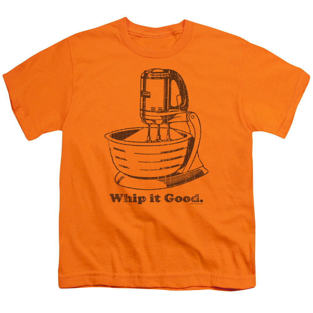 Whip It Good - Short Sleeve Youth 18 - 1 - Orange T-shirt