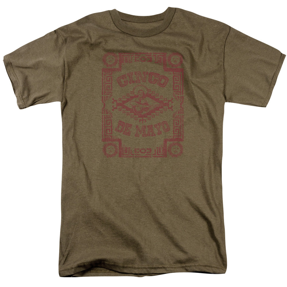 Dinco De Mayo Frame - Short Sleeve Adult 18 - 1 - Sand T-shirt