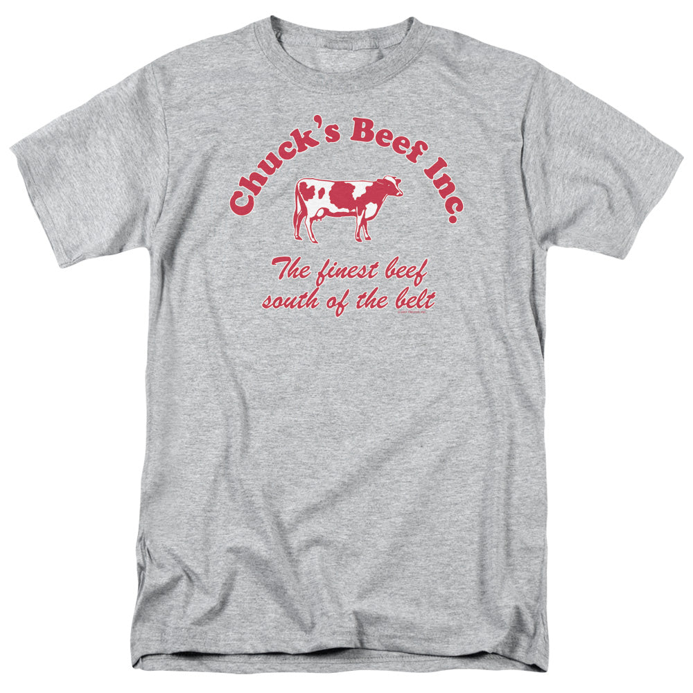 Chucks Beef - Short Sleeve Adult 18 - 1 - Athletic Heather T-shirt