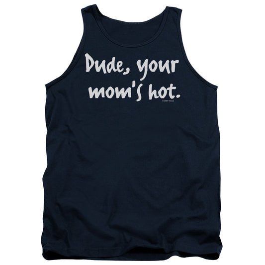 Your Moms Hot - Adult Tank - Navy