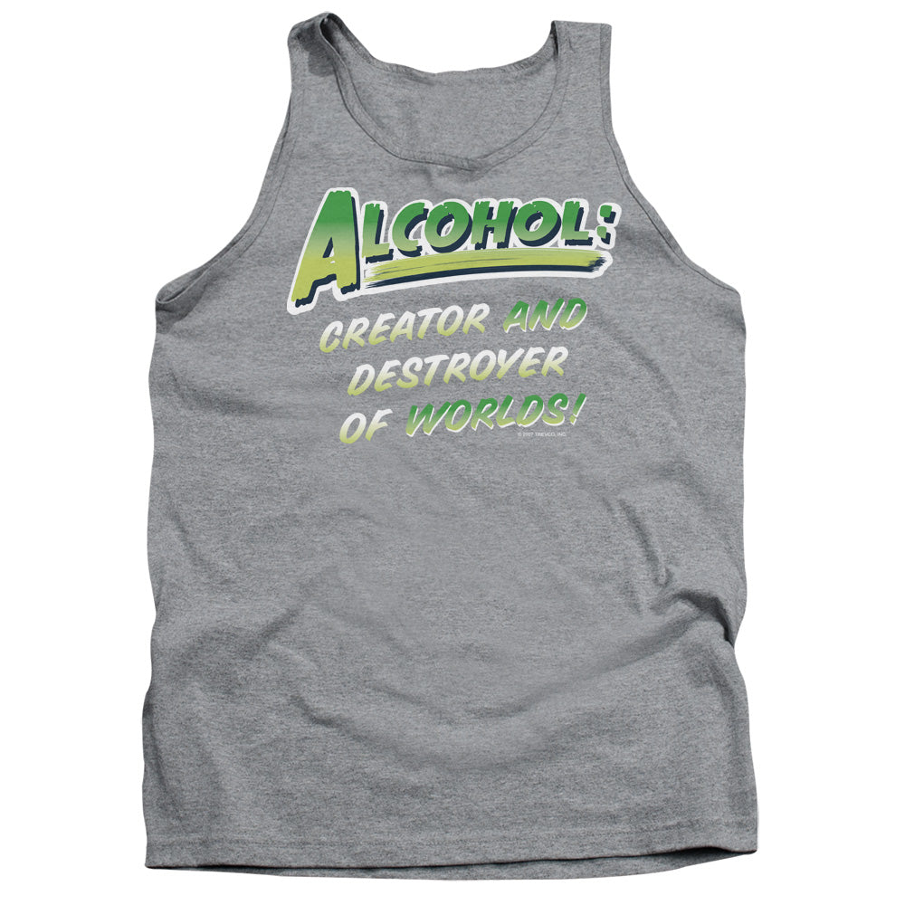 Creator And Destroyer - Adult Tank - Athletic Heather