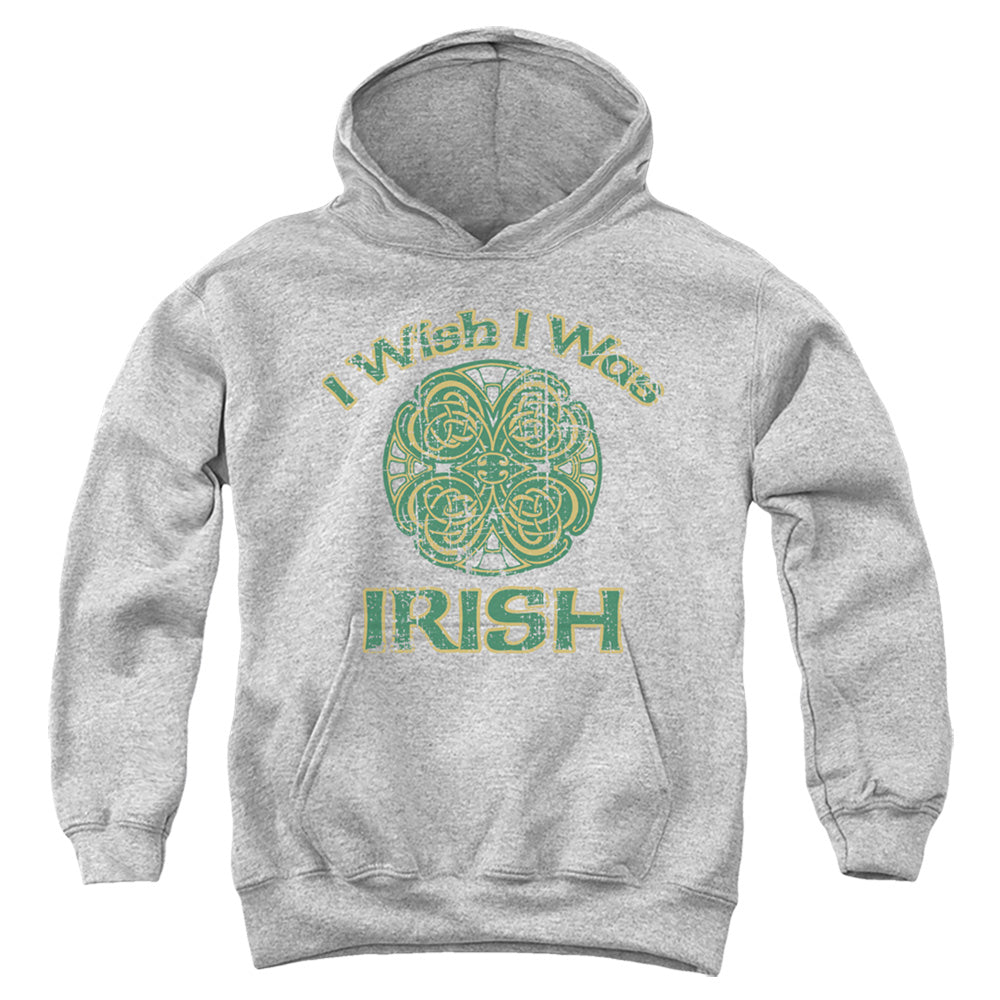 Irish Wish-youth Pull-over Hoodie - Heather