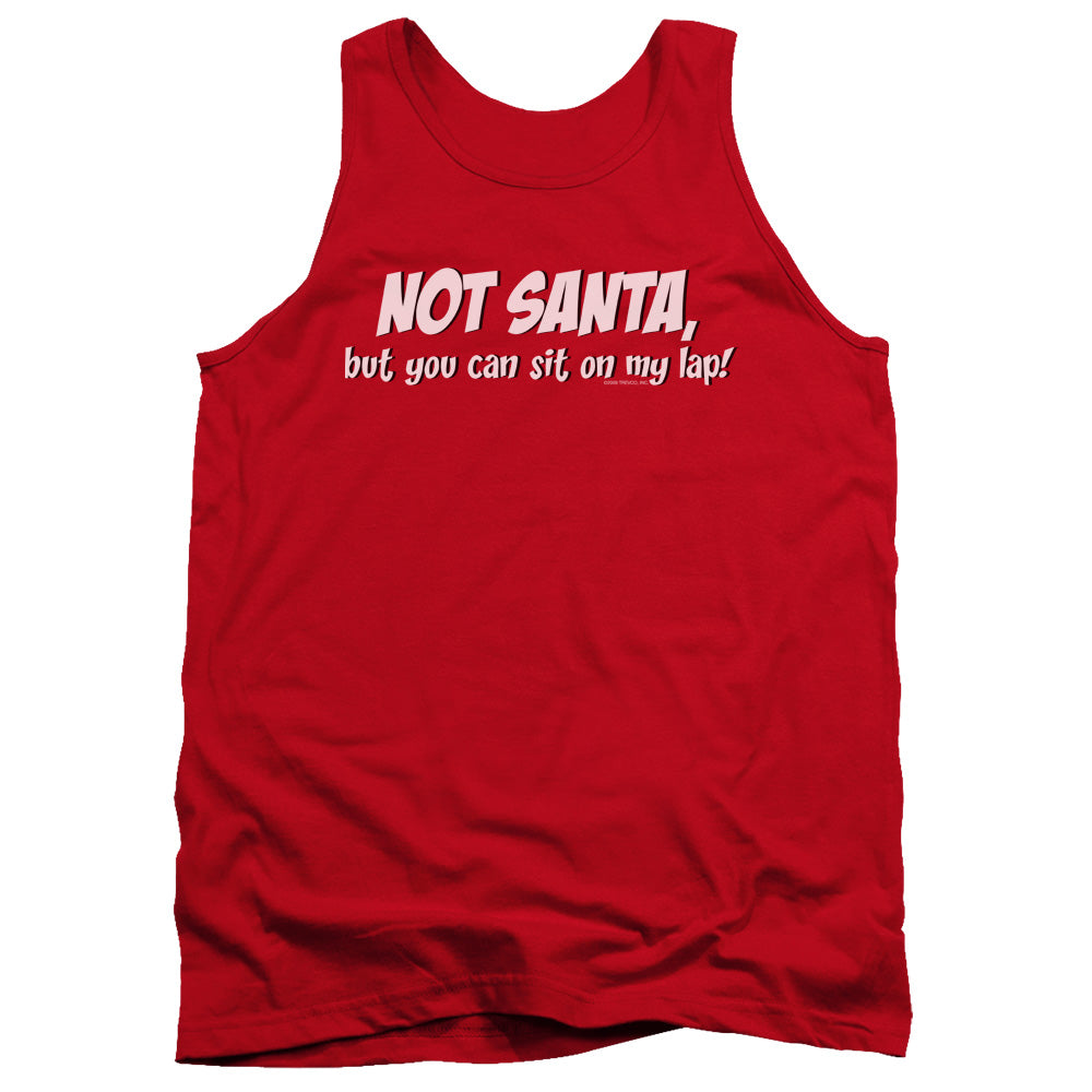 Not Santa - Adult Tank - Red