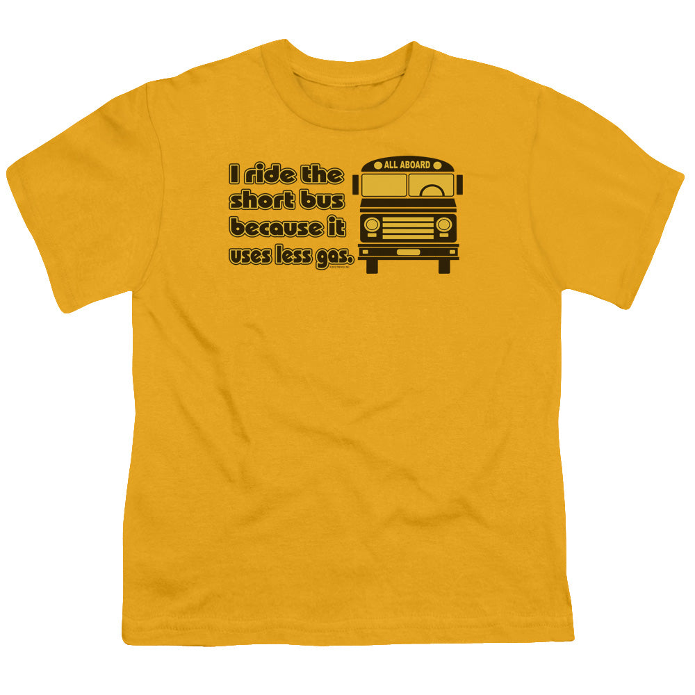 Short Bus - Short Sleeve Youth 18 - 1 - Gold T-shirt