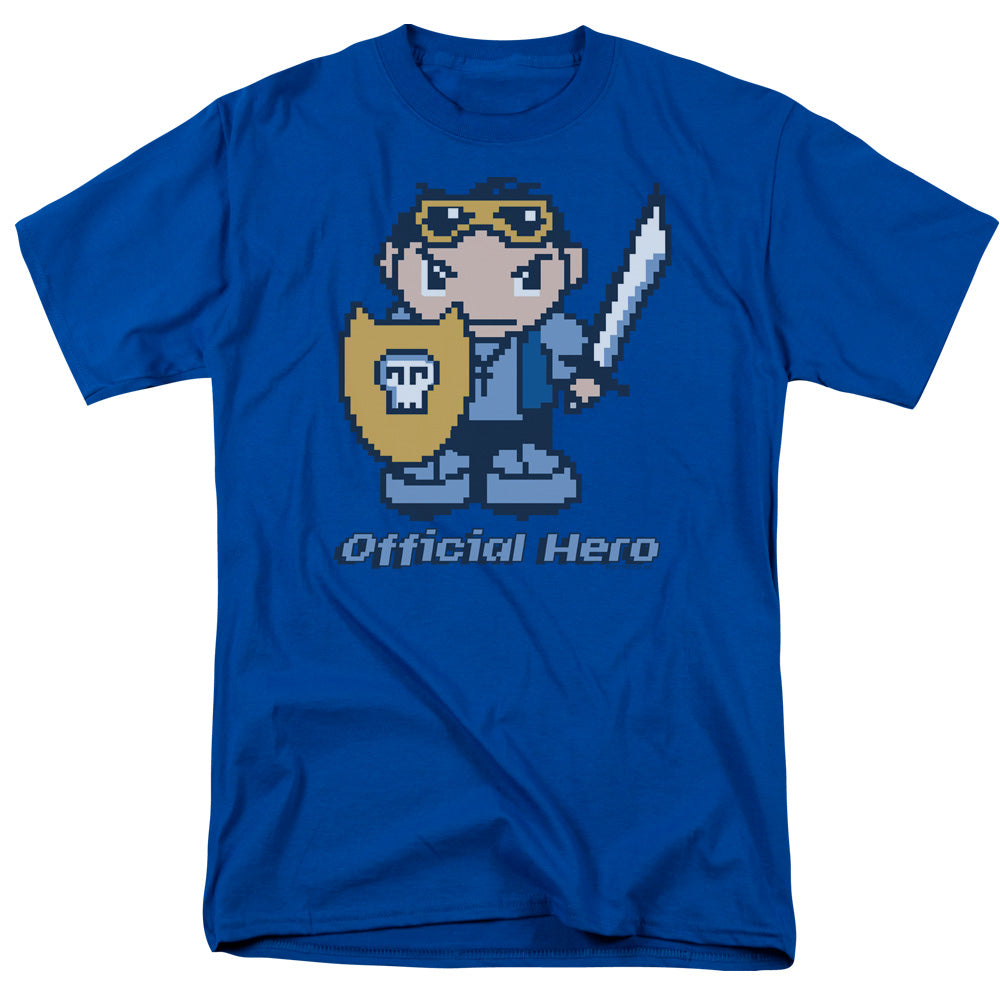 Official Hero - Short Sleeve Adult 18 - 1 - Royal Blue T-shirt