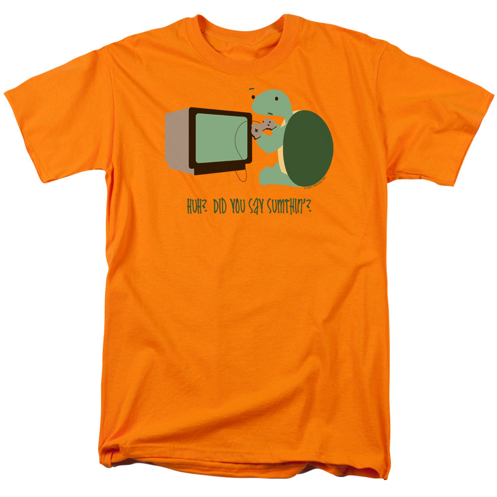 Did You Say Sumthin? - Short Sleeve Adult 18 - 1 - Orange T-shirt