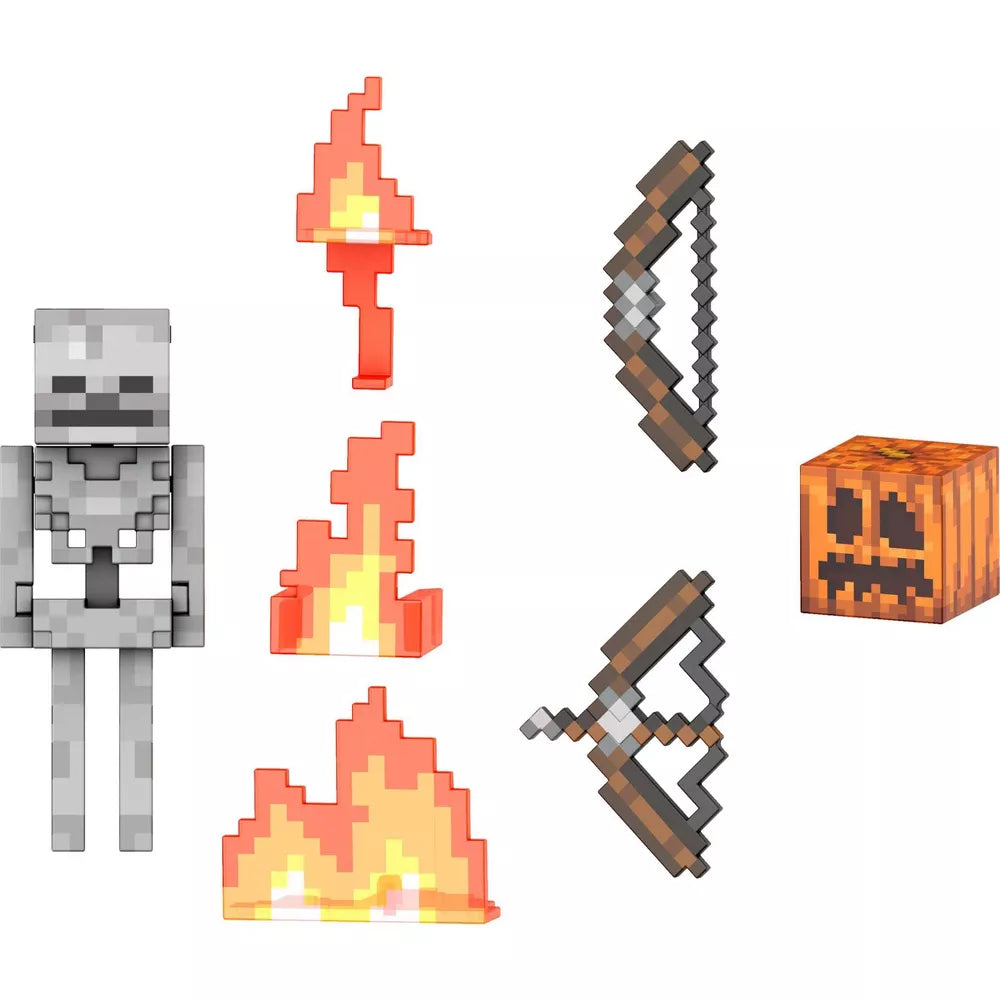 Minecraft Skeleton Diamond Level Figure