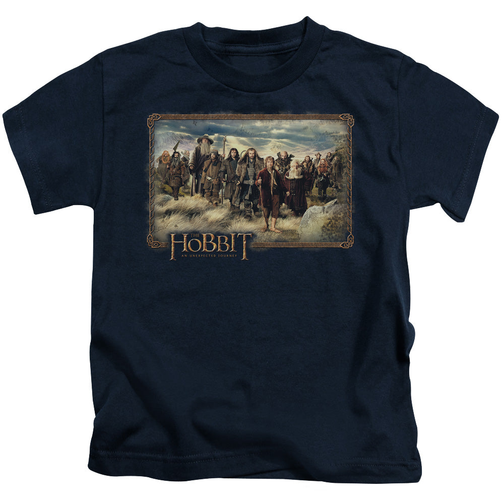 THE HOBBIT HOBBIT & COMPANY - S/S JUVENILE 18/1 - NAVY - T-Shirt