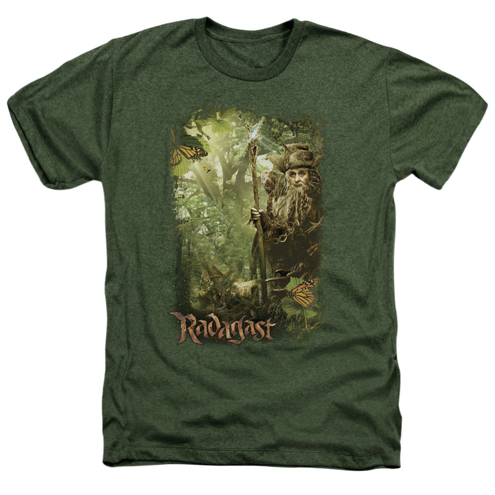 The Hobbit - In The Woods - Adult Heather - Military Green