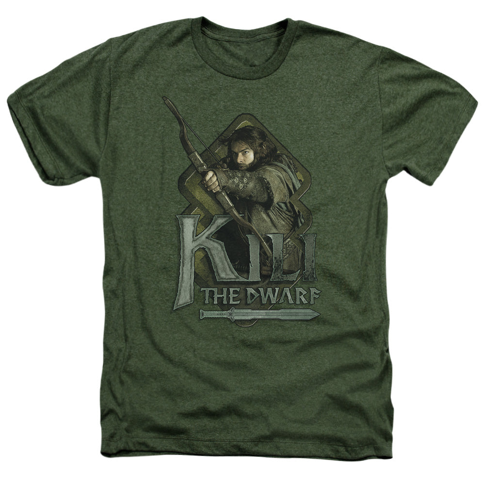 The Hobbit - Kili - Adult Heather - Military Green