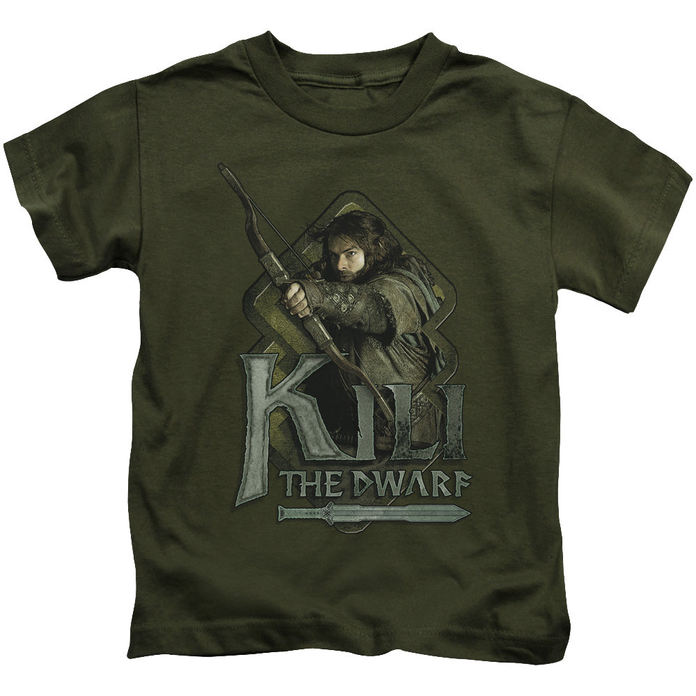 THE HOBBIT KILI - S/S JUVENILE 18/1 - MILITARY GREEN - T-Shirt