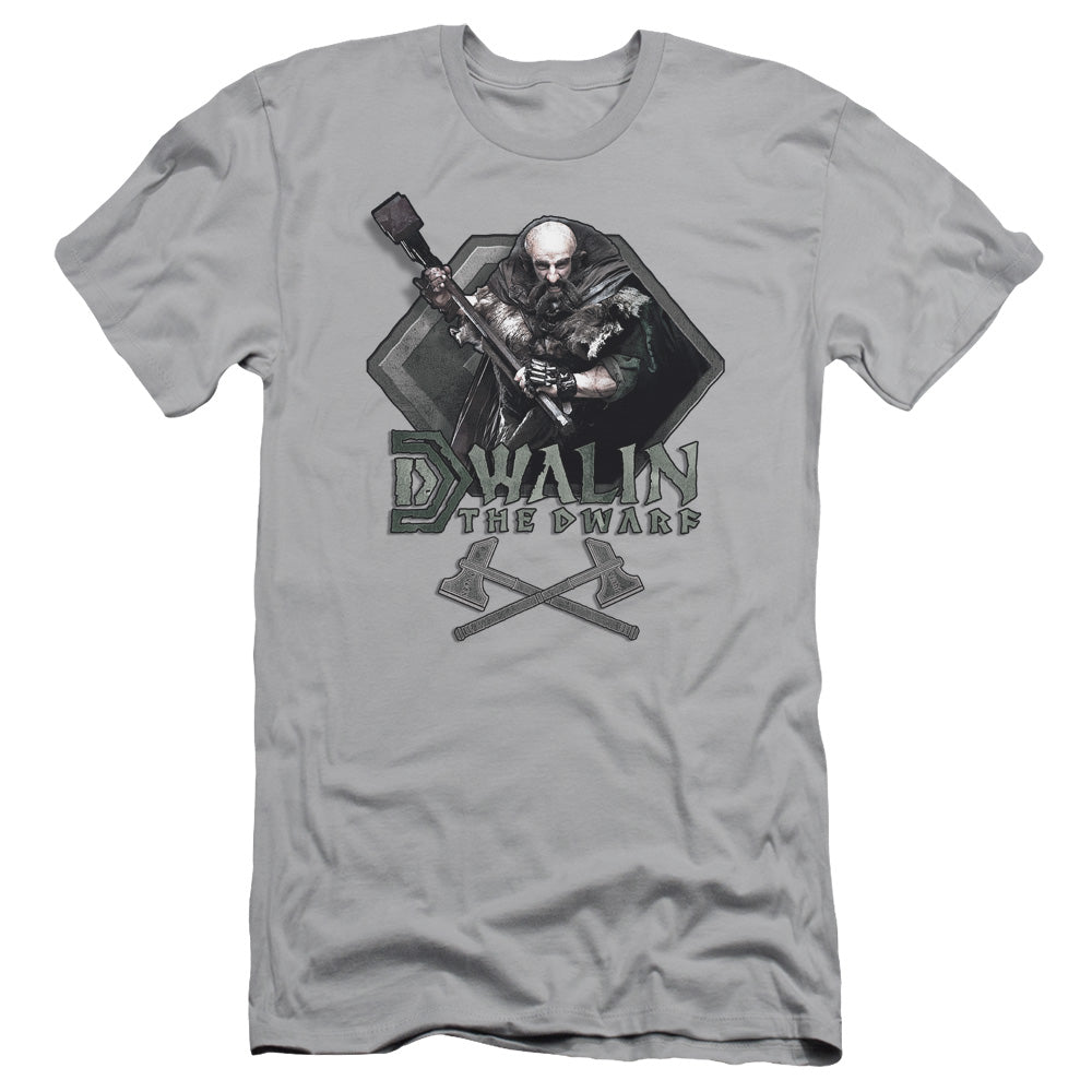 The Hobbit - Dwalin - Short Sleeve Adult 30/1 - Silver T-shirt