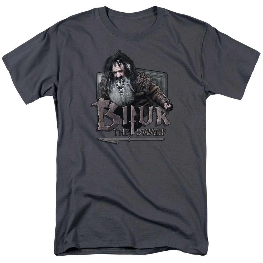 The Hobbit - Bifur - Short Sleeve Adult 18/1 - Charcoal T-shirt