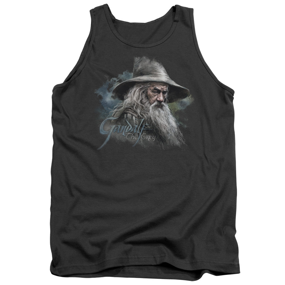 The Hobbit - Gandalf The Grey - Adult Tank - Charcoal