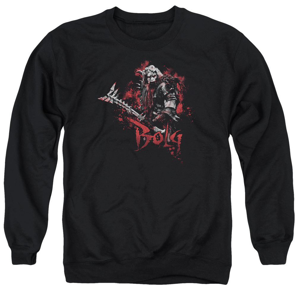 The Hobbit - Bolg - Adult Crewneck Sweatshirt - Black