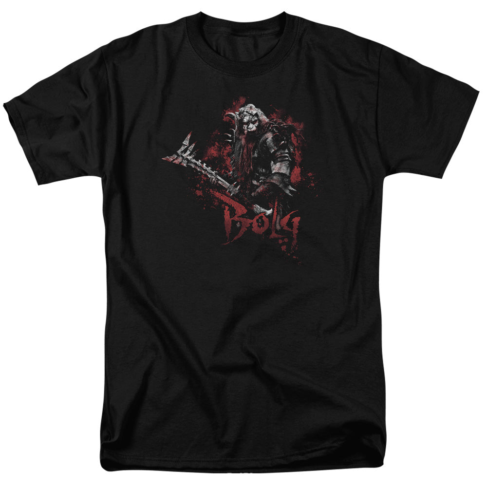 The Hobbit - Bolg - Short Sleeve Adult 18/1 - Black T-shirt