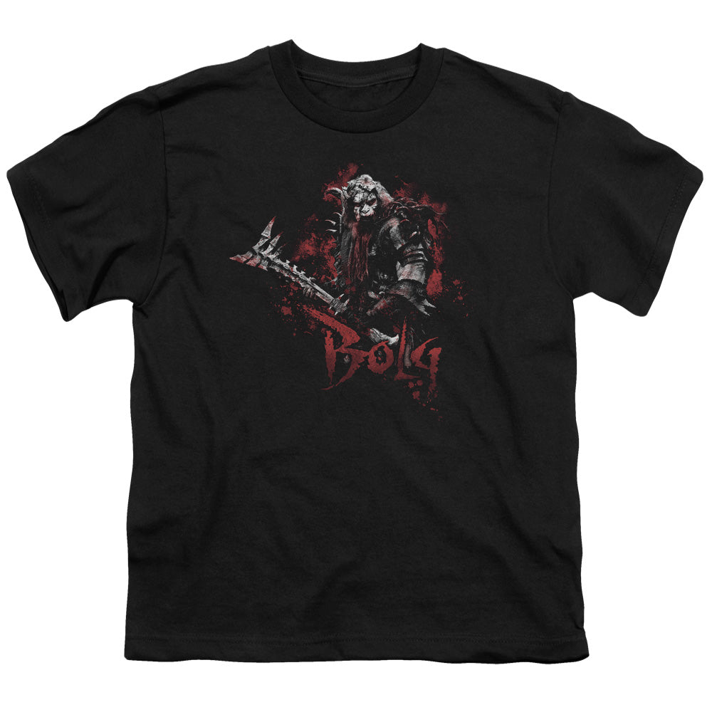 The Hobbit - Bolg - Short Sleeve Youth 18/1 - Black T-shirt