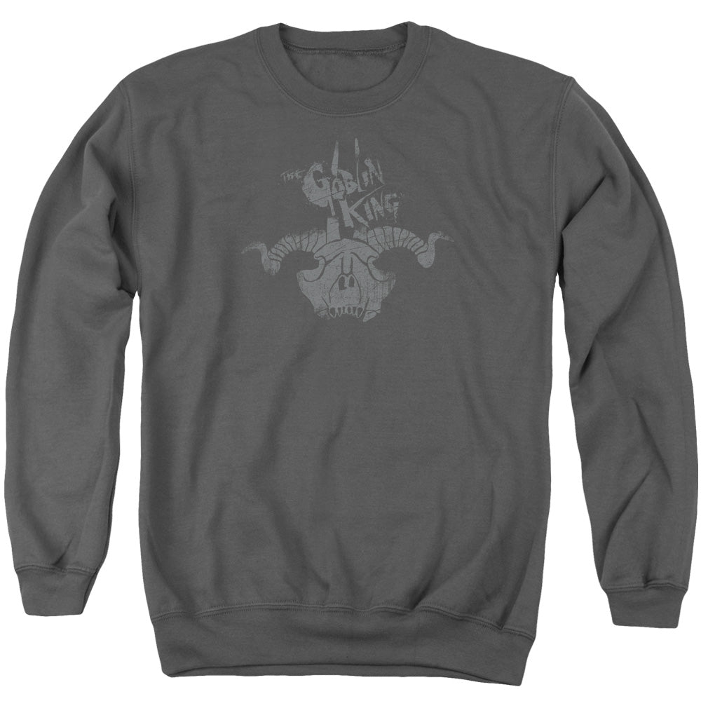 The Hobbit - Golin King Symbol - Adult Crewneck Sweatshirt - Charcoal