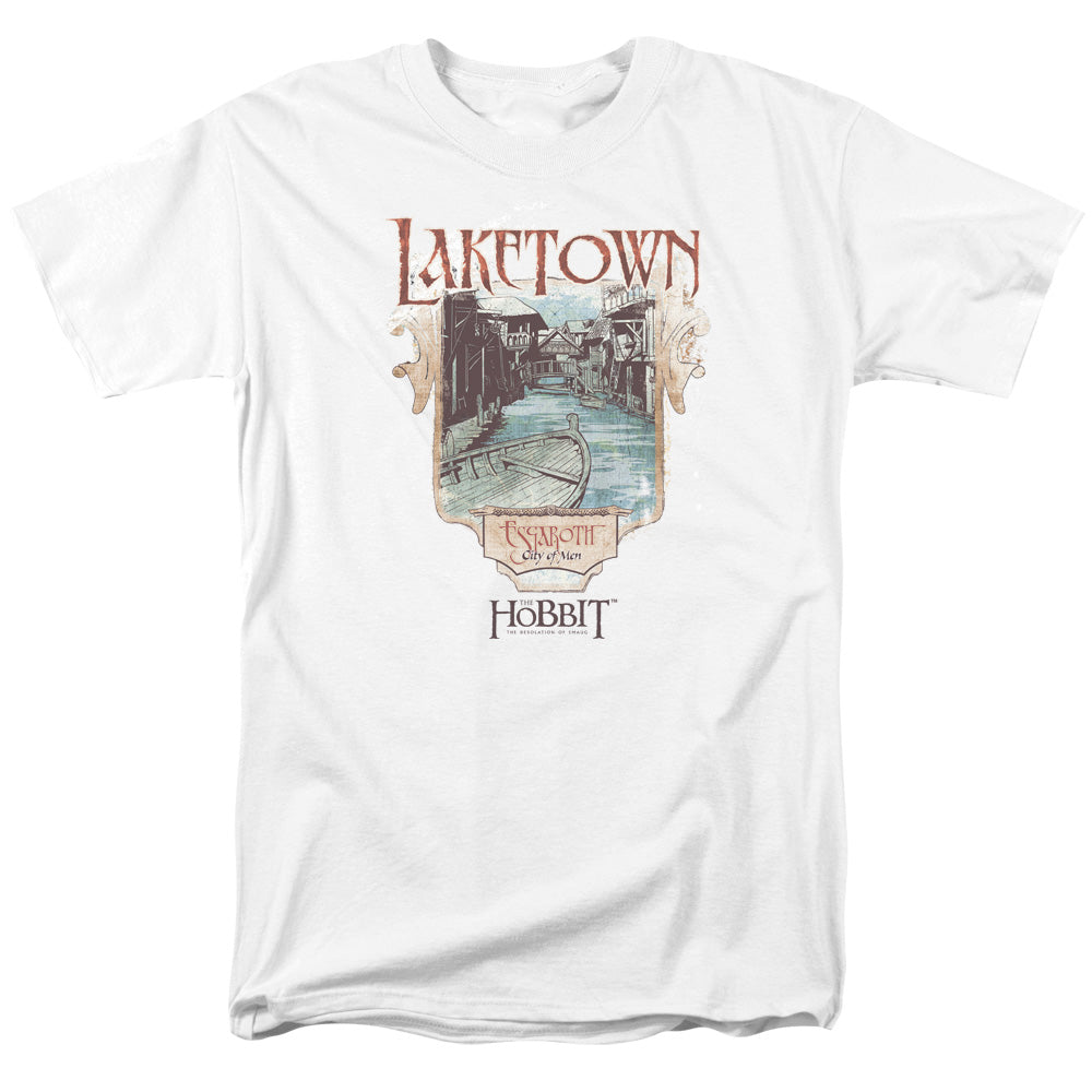 Hobbitlaketown - Short Sleeve Adult 18 - 1 - White T-shirt